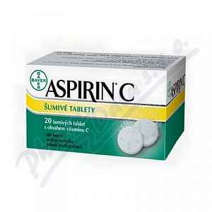 Aspirin C šumivé tablety 20 ks