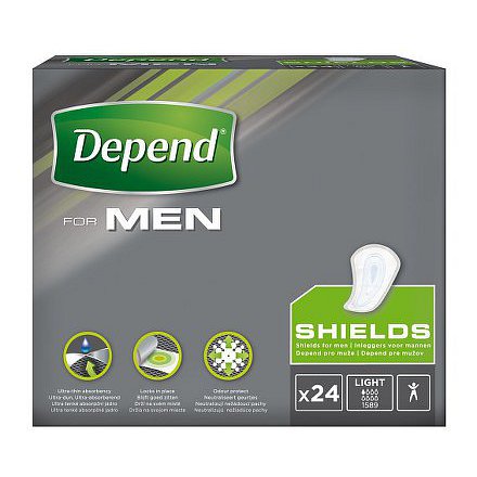 Depend vložky for men 1 24ks