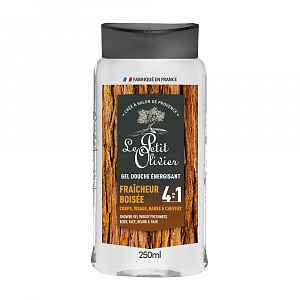 Le Petit Olivier For Men Sprchový gel 4v1 Fresh Woody 250 ml