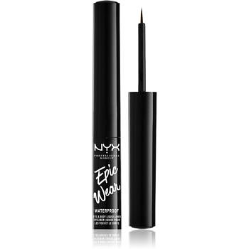 NYX Professional Makeup Epic Wear Liquid Liner tekuté linky na oči s matným finišem odstín 02 Brown 3,5 ml