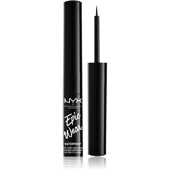 NYX Professional Makeup Epic Wear Liquid Liner tekuté linky na oči s matným finišem odstín 02 Brown 3,5 ml