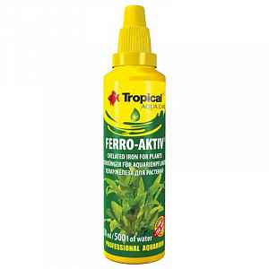 Tropical Ferro-Aktiv 50ml na 500l doplňkové hnojivo pro akvarijní rostliny