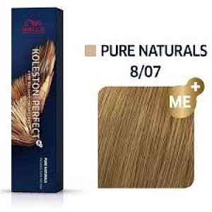 Wella Professionals Koleston Perfect ME+ Pure Naturals permanentní barva na vlasy odstín 8/07 60 ml