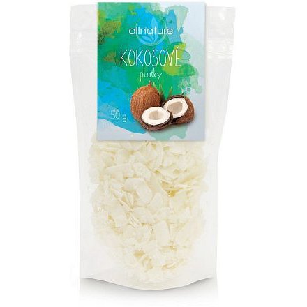 Allnature Kokosové plátky 50 g