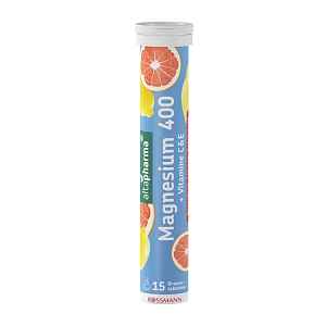 altapharma Šumivé tablety hořčík a vitamíny s příchutí grapefruit a citron, doplněk stravy 15 ks