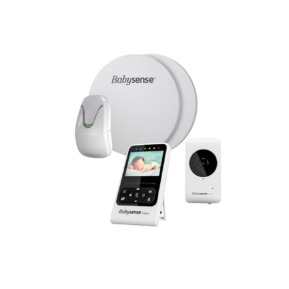 Babysense Bundle monitor dechu 7 a videochůvička V24R