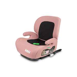Caretero Podsedák, autosedačka Irbis i-Size 125–150 cm s ISOFIX - růžová