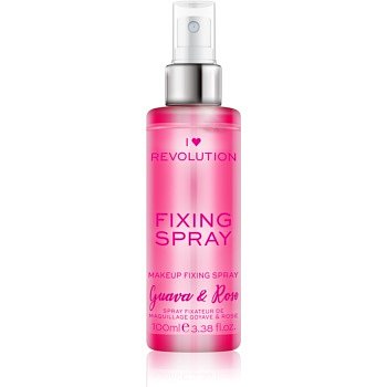 I Heart Revolution Fixing Spray fixační sprej na make-up s vůní Guava & Rose 100 ml