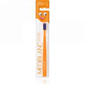 MEDIBLANC Dětský zubní kartáček Ultra Soft 1 ks oranžový