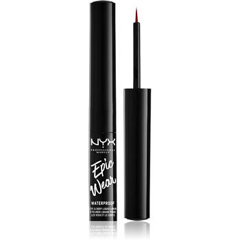 NYX Professional Makeup Epic Wear Liquid Liner tekuté linky na oči s matným finišem odstín 07 Red 3,5 ml