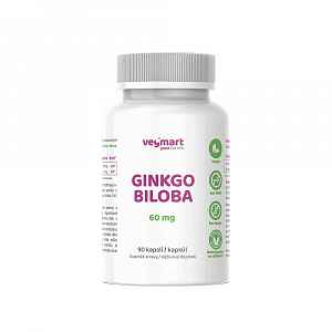 Vegmart GINKGO BILOBA 60 mg 90 kapslí