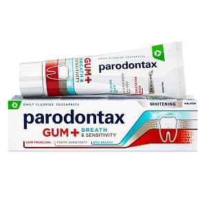 Parodontax GUM AND SENS WHITENING zubní pasta 75 ml