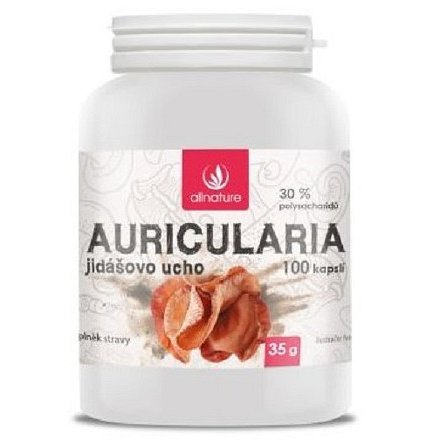 Allnature Auricularia Jidášovo ucho cps.100