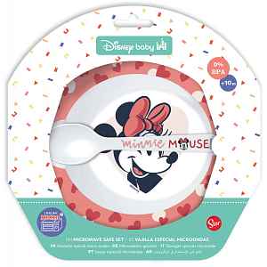 Stor Minnie sada nádobí miska a lžíce 1 ks