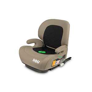 Caretero Podsedák, autosedačka Irbis i-Size 125–150 cm s ISOFIX – béžová