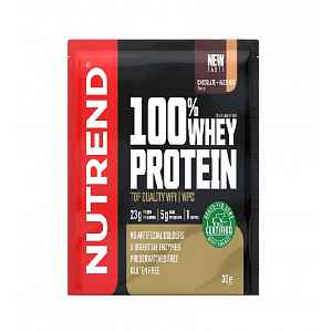 Nutrend 100% Whey Protein čokoláda + lískový ořech 30 g