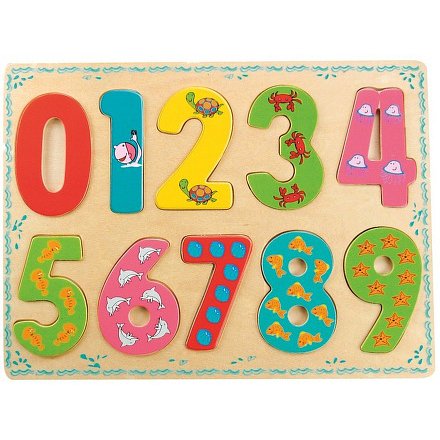Puzzle číslice