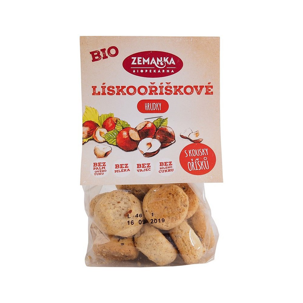 ZEMANKA Hrudky lískooříškové 100 g BIO