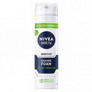 NIVEA MEN holicí pěna citlivá pleť 200 ml