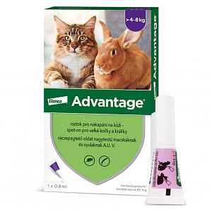 ADVANTAGE pro kočky a králíky nad 4kg
