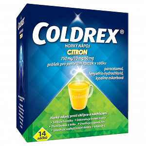 Coldrex horký nápoj citron a med 10 ks