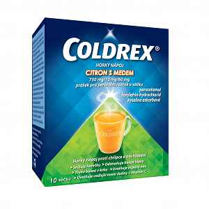 Coldrex horký nápoj citron a med 10 ks