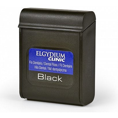ELGYDIUM CLINIC dentální nit černá