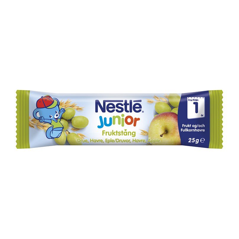 NESTLÉ Ovocno-obilná tyčinka hrozen, jablko, banán, 25 g