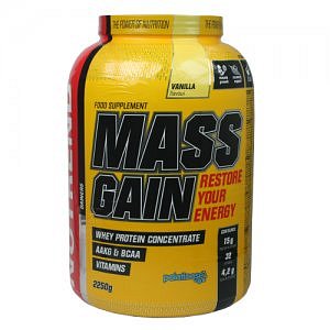 Nutrend MASS GAIN 2250g -vanilka-