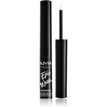 NYX Professional Makeup Epic Wear Liquid Liner tekuté linky na oči s matným finišem odstín 04 White 3,5 ml