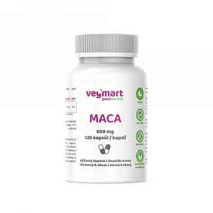 Vegmart MACA 600 mg 120 kapslí