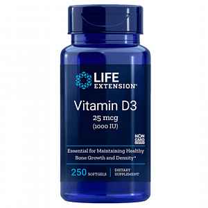 Vitamin D3 25mcg (1000 IU) - 250 tobolek