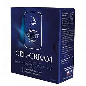 Bella NIGHT Care Gel-Cream na dekolt a ruce 2x100 ml