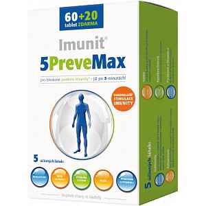 5PreveMax Imunit nukleotidy+betaglukan tbl. 60+20