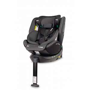 Caretero Autosedačka Lumi i-Size 40–150 cm, Isofix,  360°, růstová,  tm. šedá