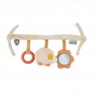 Nattou Hračka na zavěšení ježek Zoe 32 cm Mila, Zoe & Lana