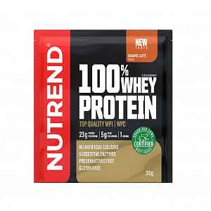 Nutrend 100% Whey Protein karamelové latté 30 g