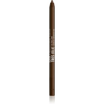 NYX Professional Makeup Tres Jolie Gel Pencil gelová tužka na oči odstín 02 Brown 0,5 g