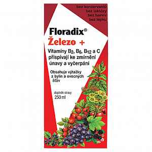 Floradix Železo+ 250 ml