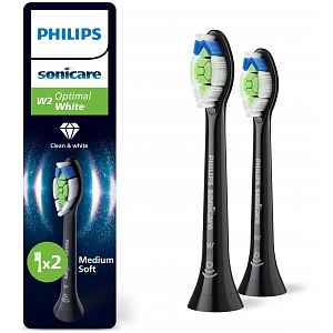 Philips Sonicare Optimal White Standard HX6062/88 náhradní hlavice 2 ks černé