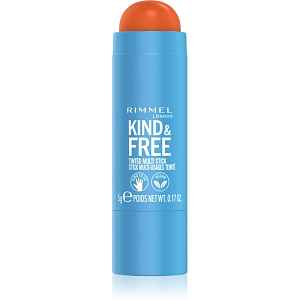 Rimmel Kind & Free multifunkční líčidlo pro oči, rty a tvář odstín 004 Tangerine Dream 5 g