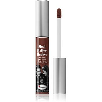 theBalm Meet Matt(e) Hughes dlouhotrvající tekutá rtěnka odstín Trustworthy 7,4 ml