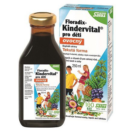 Floradix Kindervital pro děti ovocný 250 ml