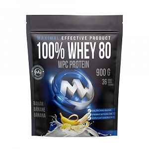 MAXXWIN PROTEIN 100% WHEY 80 900 g banán