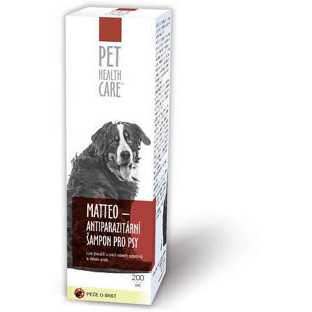 PET HEALTH CARE MATTEO antiparazit šamp.psy 200ml