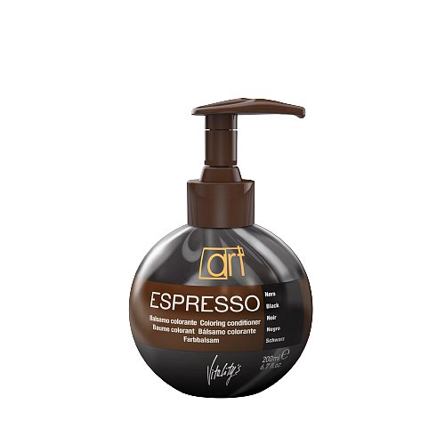 Vitality's Art espresso Barevný balzám 10 Nero 200ml