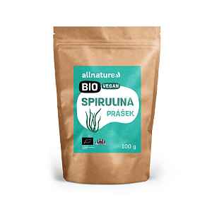 Allnature Spirulina prášek BIO 100 g