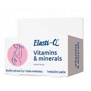 Elasti-Q Vitamins & Minerals s postupným uvolňováním tbl.30