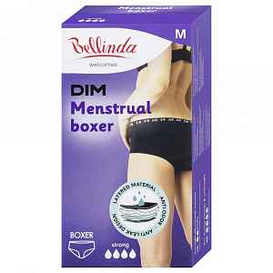 Bellinda Menstruační boxerky strong vel.M 1 ks černé