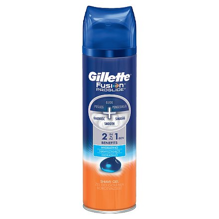 Gillette Fusion ProGlide Hydrating gel na holení 200ml